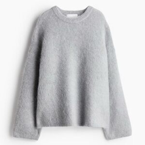 Women's H & M Oversized Mohair Blend Sweater